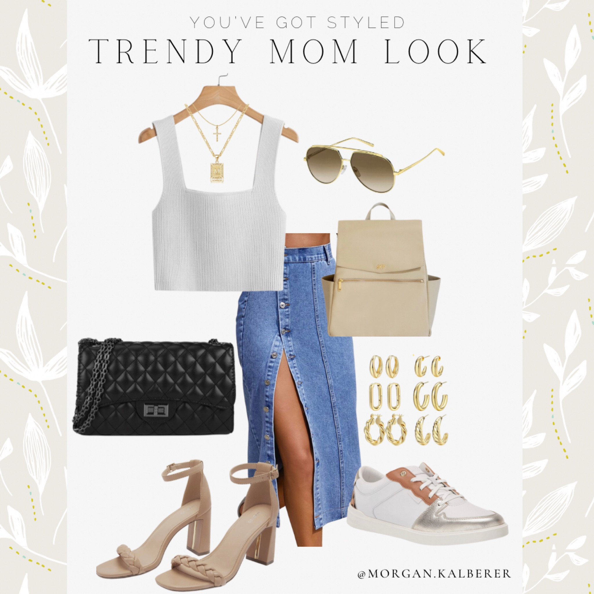 Loving this cute mom fit for running errands during the day and switching out the shoes and bag for a night look, kid free 😍

#LTKsalealert #LTKhome #LTKSale