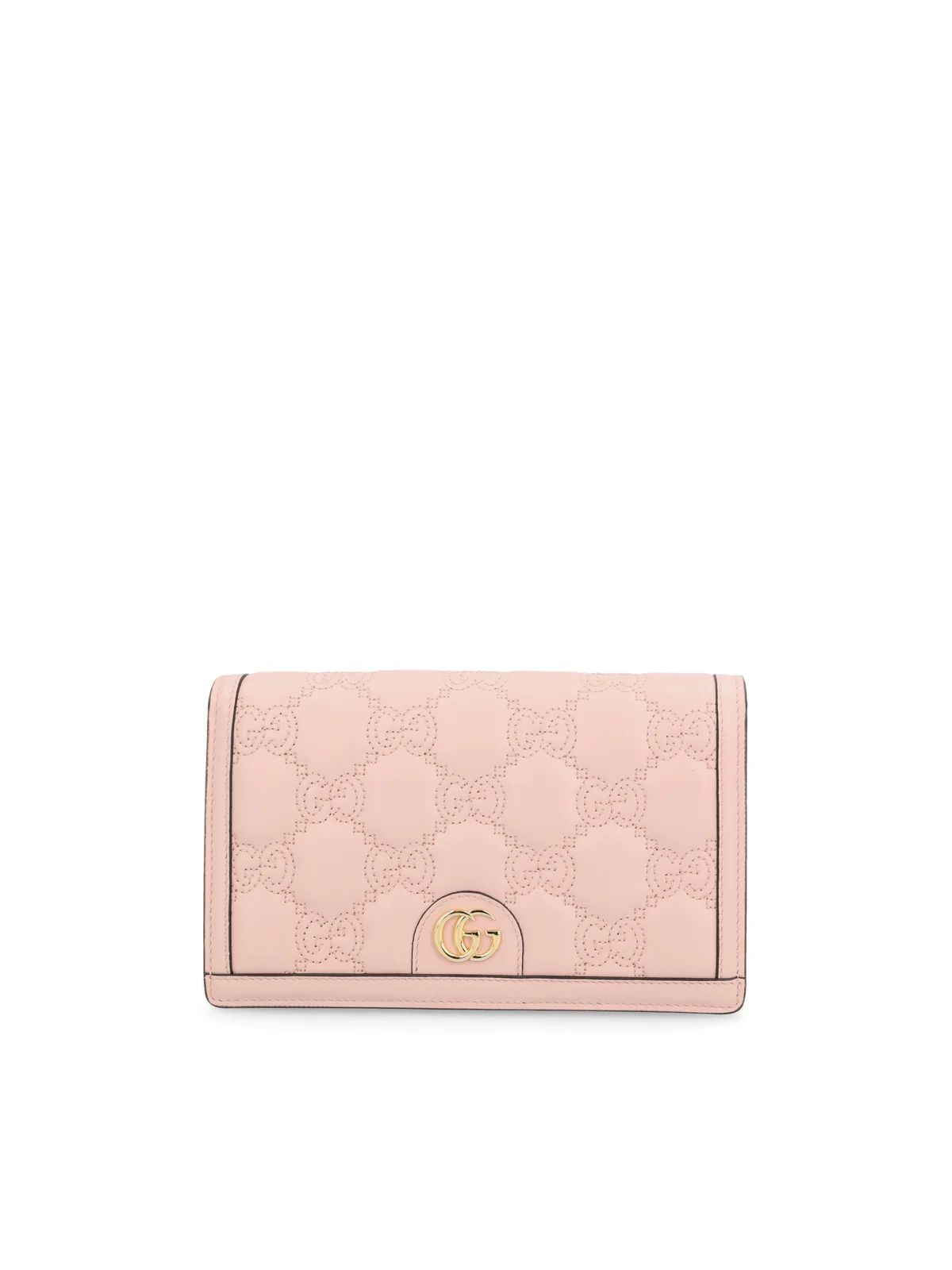 Gucci GG Matelassé Chain Wallet | Cettire Global