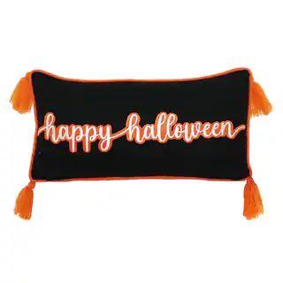 15.5" Happy Halloween Lumbar Pillow by Ashland® | Michaels | Michaels Stores