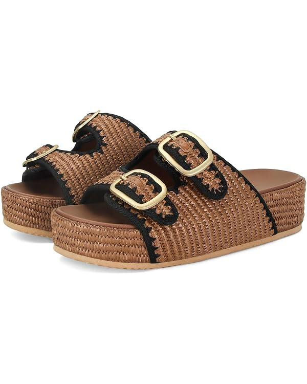 MICIFA Platform Sandals for Women Espadrille Wedges Summer Beach Sandals Comfortable Cute Woven S... | Amazon (US)