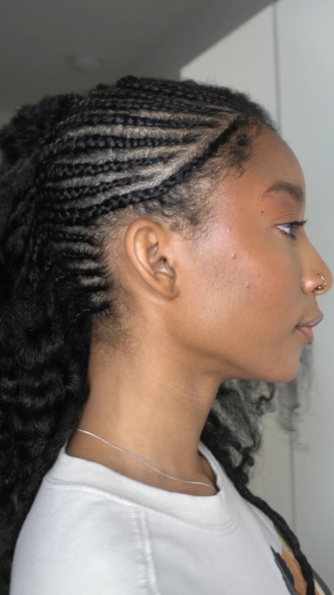 Let’s recap all of the cute and trending cornrow hairstyles I wore this summer, starting with this Chxrry-inspired one 🍒 