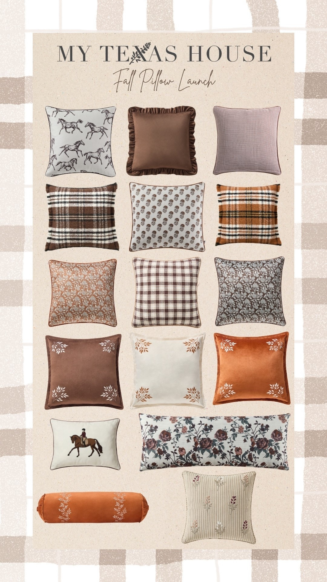 Have you seen our new fall pillow collection?? 😍 these just launched along with our fall bedding!

#LTKSeasonal #LTKHome