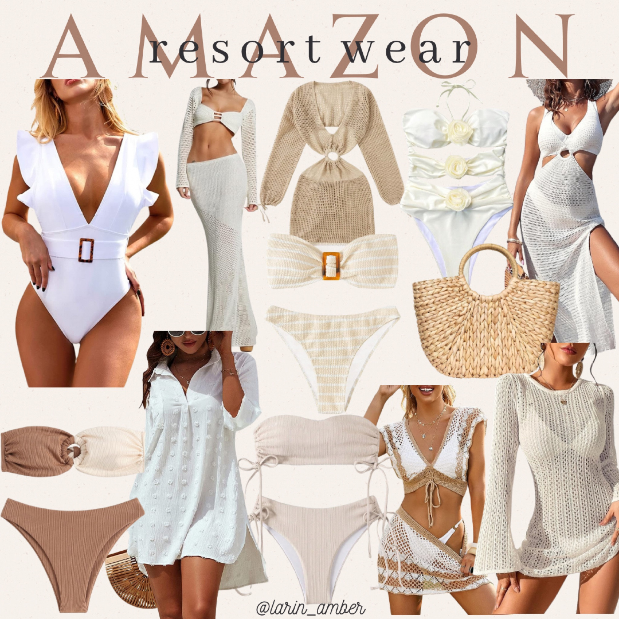 Neutral resort wear / summer outfit / spring outfit / travel / swim / 



#LTKstyletip #LTKswim #LTKtravel