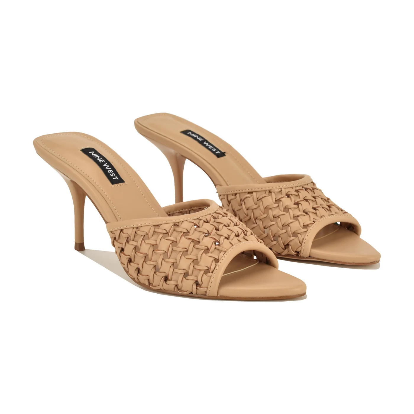 Women's Kirela Woven Mule Sandals - Natural | Nine West | Nine West (US)