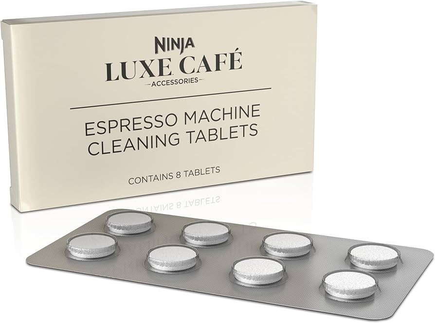 Ninja Luxe Café Espresso Machine Cleaning Tablets 8-Pack, Espresso & Coffee Machine Cleaner, XSK... | Amazon (US)