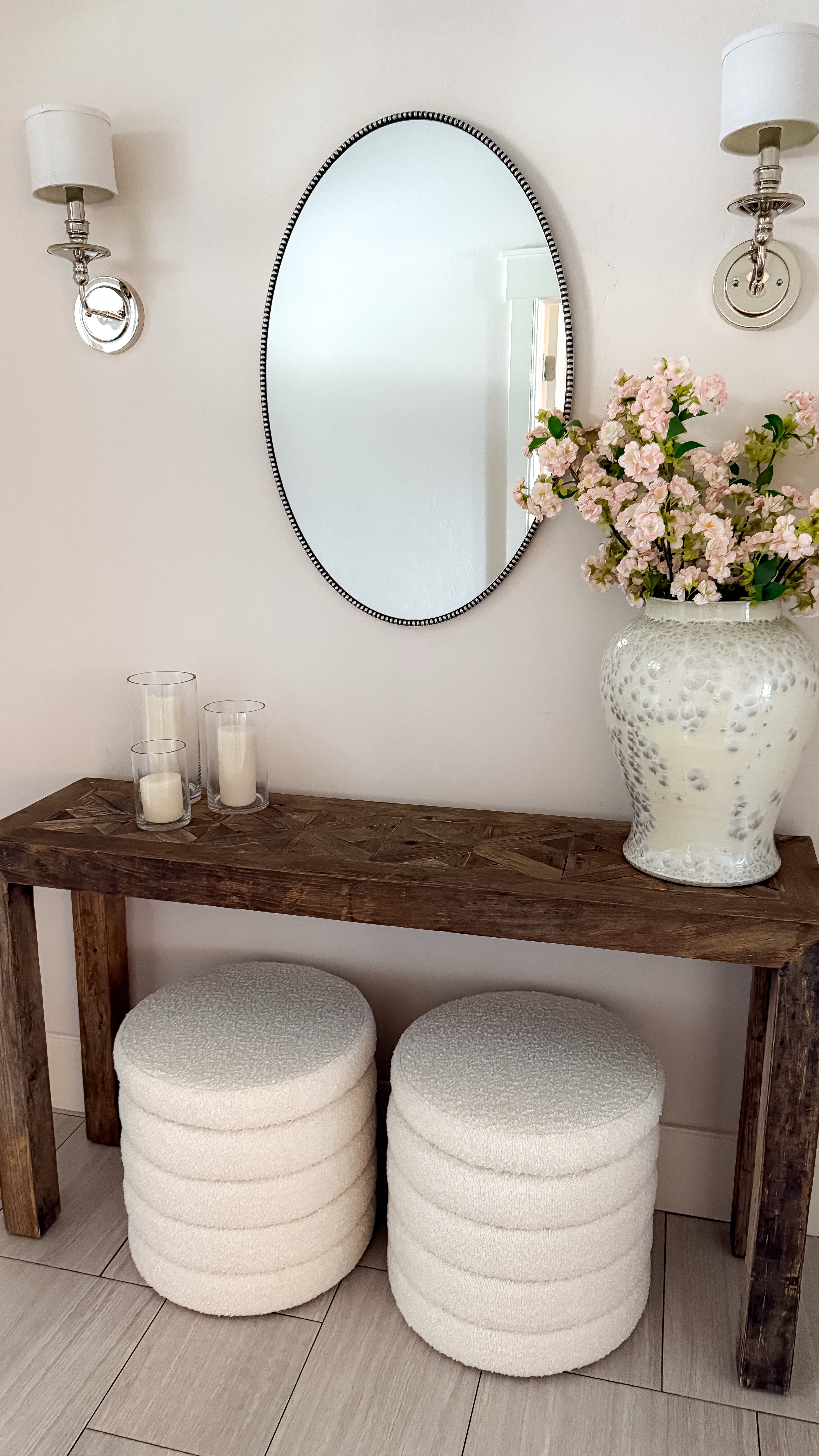 Updated my entryway with these beautiful storage ottomans! It combines functionality with a pretty design for the space!! 

Home Decor / Decorating on a Budget /  Deals / Bedroom Decor / Family Room Decor / Summer / Patio / Refresh / Home / Front Entry Way 

#LTKHome #LTKSaleAlert #LTKStyleTip