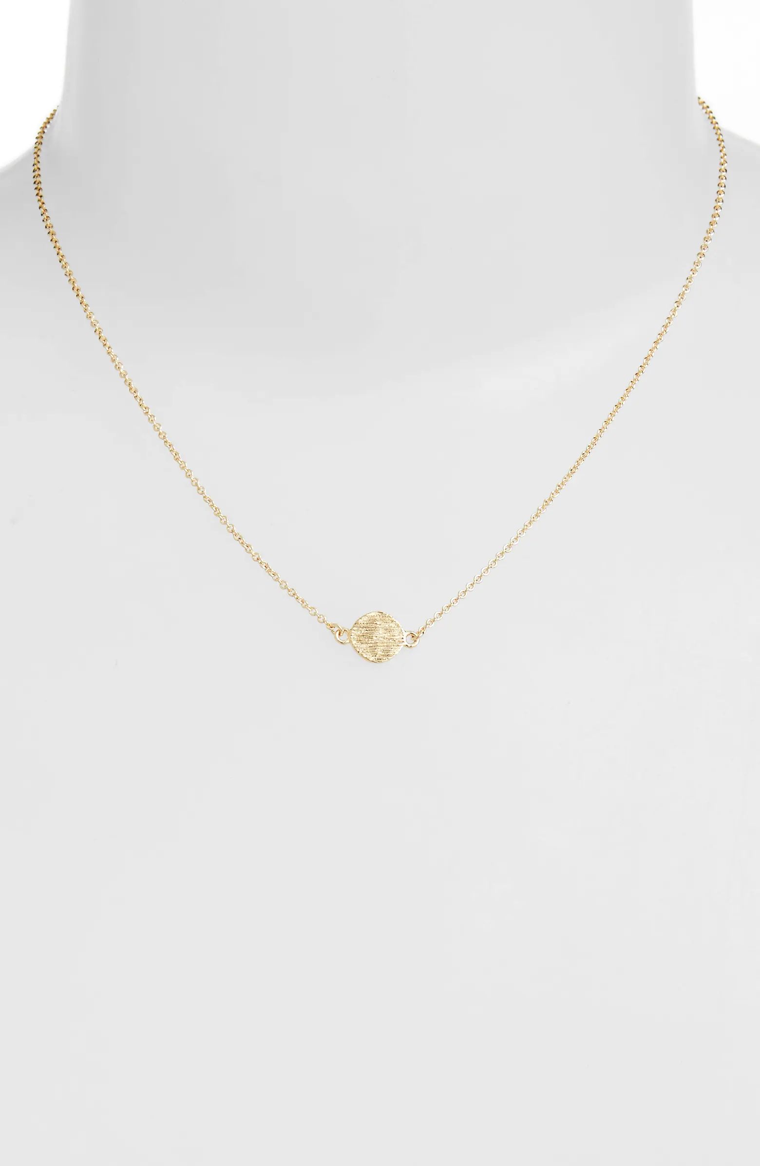 Circle Pendant Necklace | Nordstrom