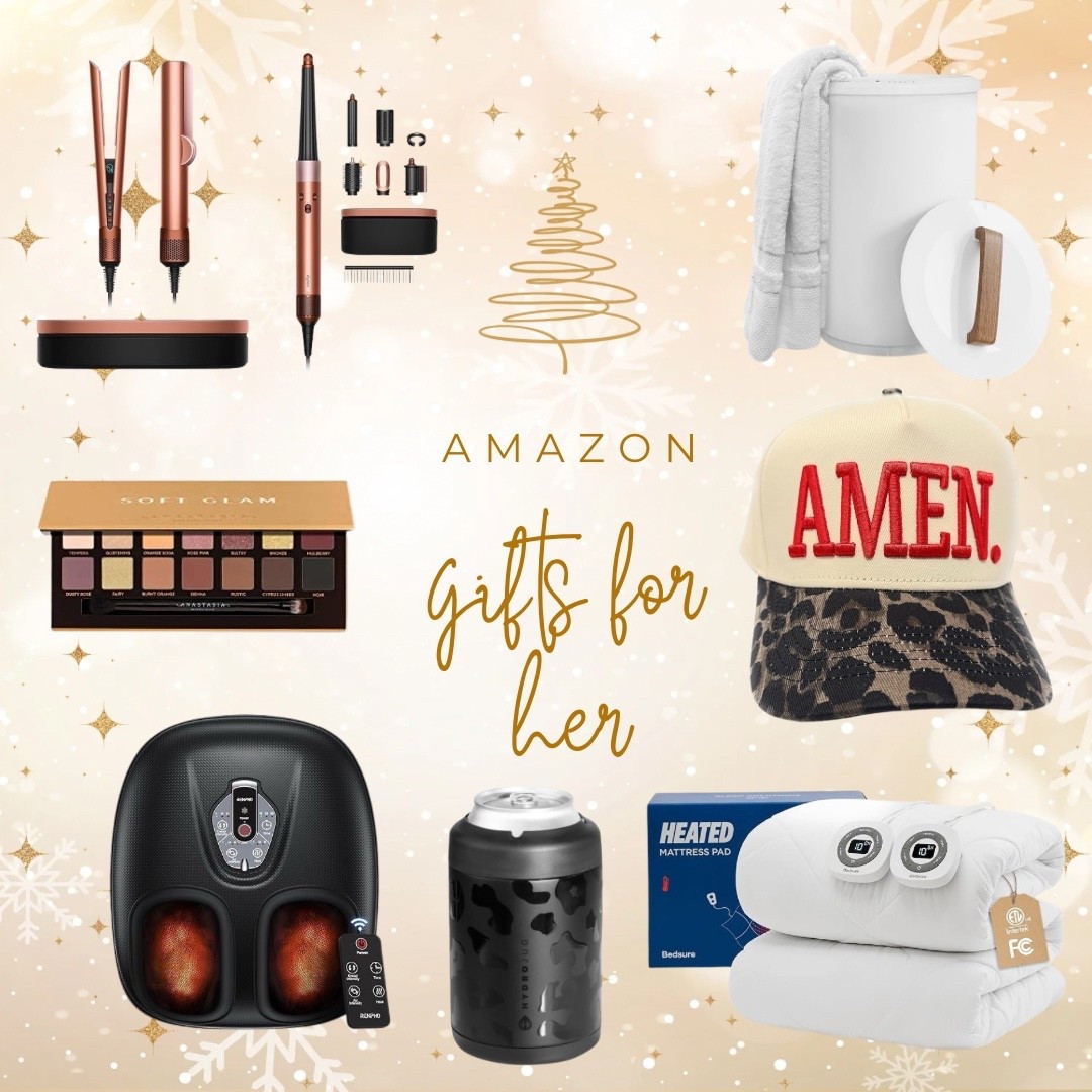 Gifts for her. @amazon #ad #founditonamazon #winterfavorites2025

#LTKGiftGuide #LTKHoliday #LTKBeauty