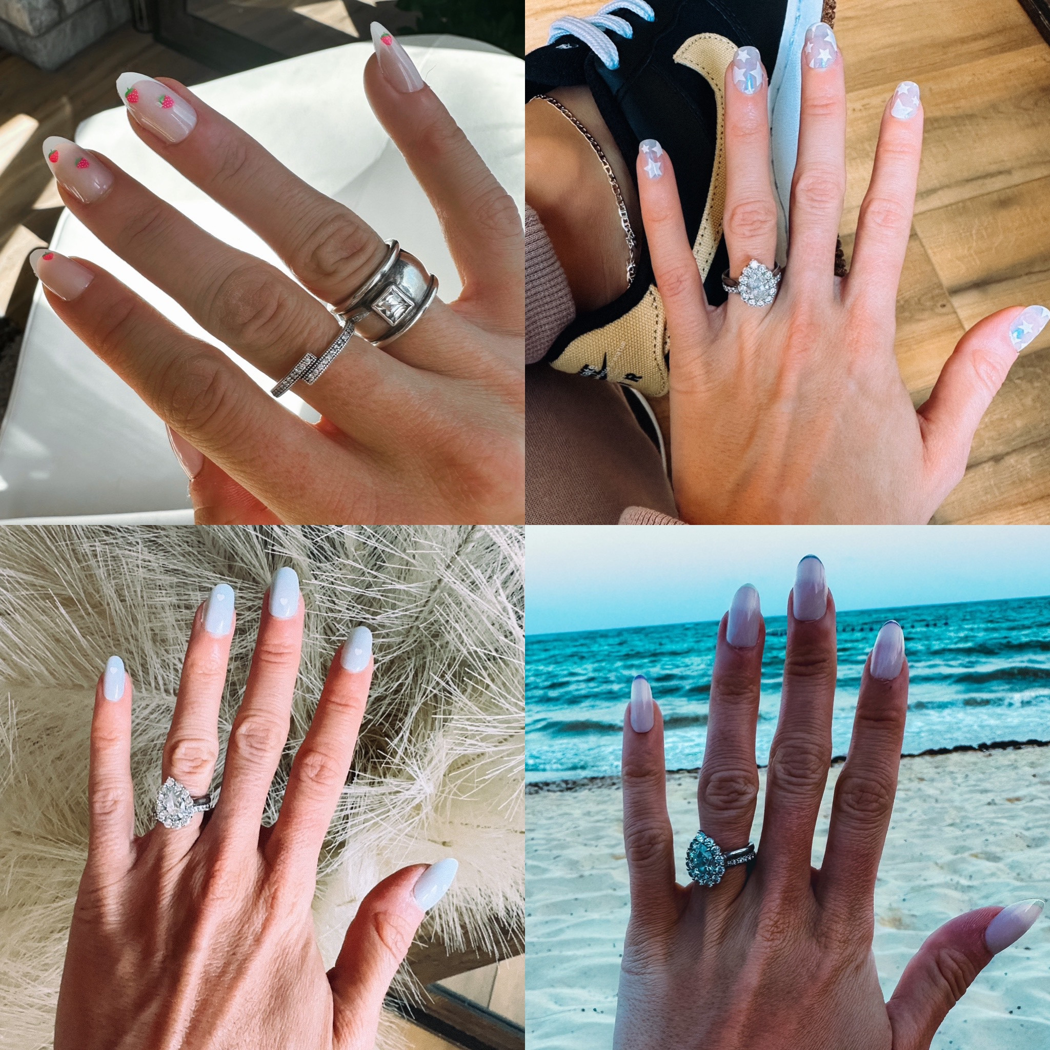 My favorite press on nail brand 😍 always the cutest patterns for only $10. You get 42 nails in a pack and a variety of sizes so I can get two sets out of a pack. Loving these spring options!!! 

#LTKunder50 #LTKbeauty #LTKstyletip