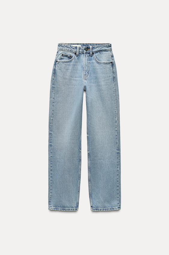 TRF MOM FIT HIGH-WAIST JEANS | Zara US