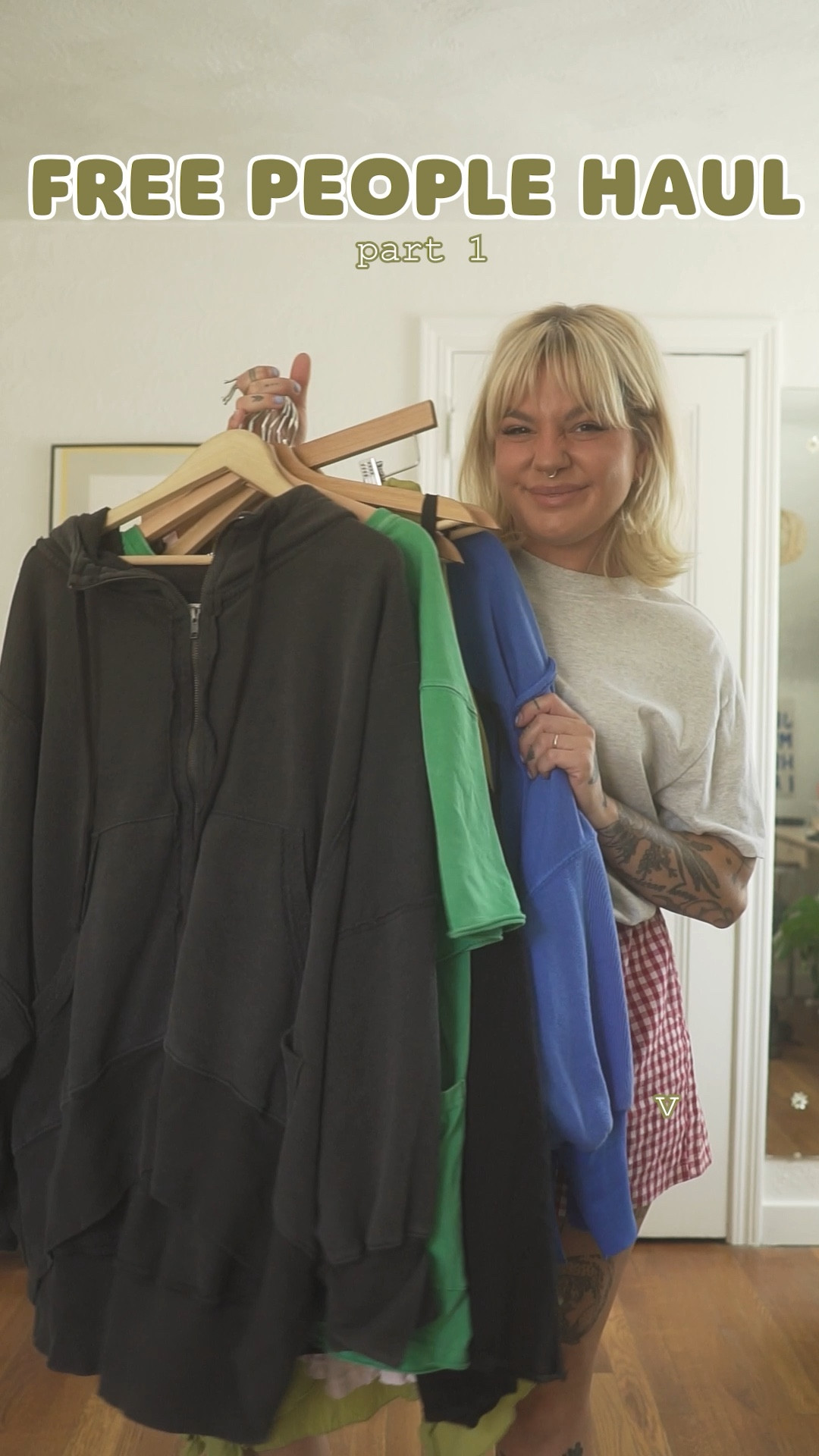 PART 1! SIZING BELOW ⬇️ for clarity, i loved that last dress, just didn’t like the pink :( it didn’t look pink at ALL online! i thought it was beige!

camden sweatshirt - size medium 
ambie skirt - size small
scarlett tank - size small
i’m still obsessed sleeveless mini dress - size small
