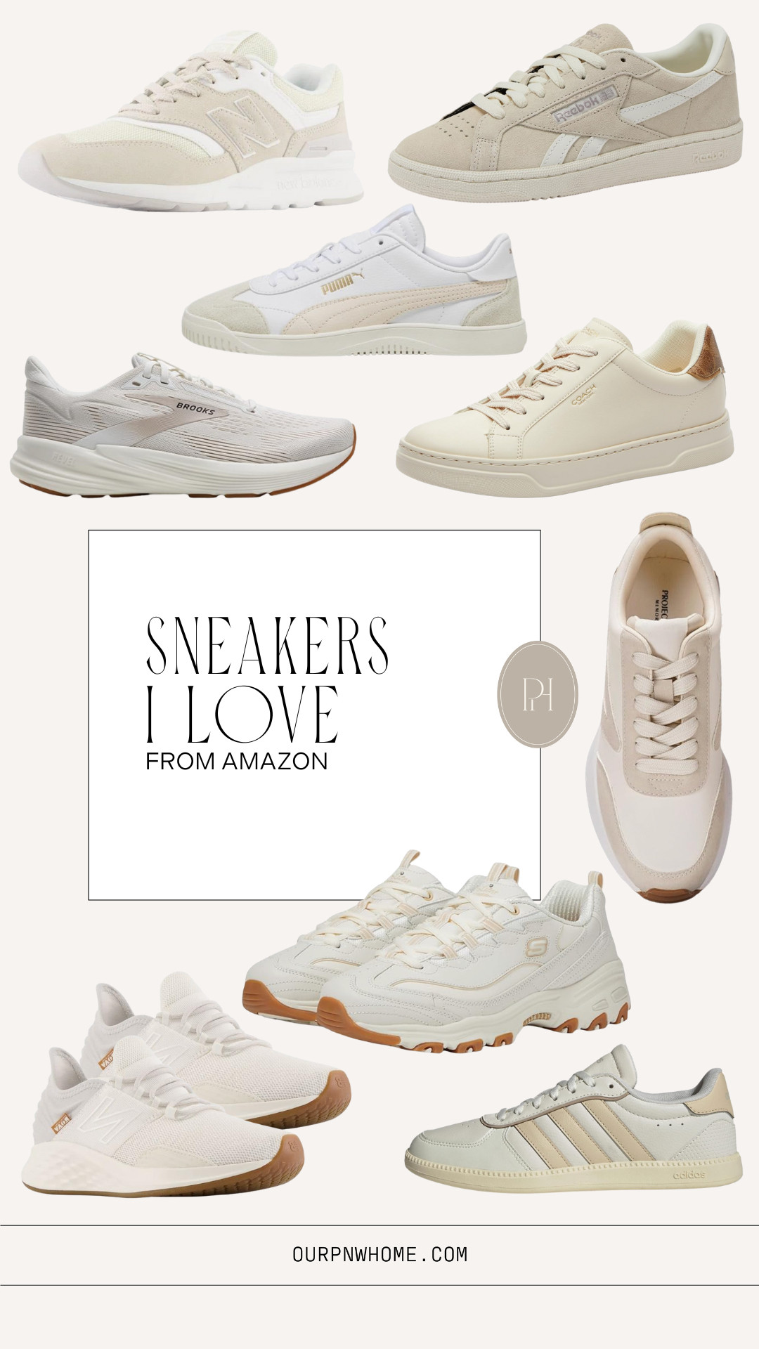 Loving these neutral sneakers from Amazon! Perfect for they gym or a casual everyday look!

Gym shoes, trainers, Nike sneakers, Adidas sneakers, New Balance sneakers, running shoes, casual look, causal outfit, tan sneakers, white sneakers, casual fashion, gym look, workout gear, designer sneakers 

 #LTKootd #LTKfitnessgoals #LTKmomlife