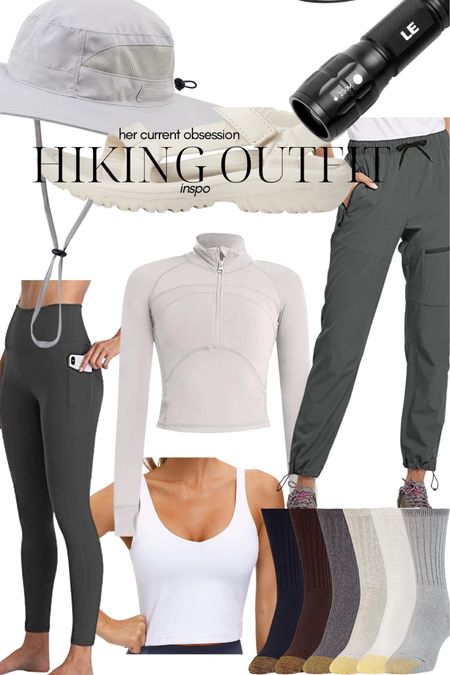I’m bringing you more hiking outfit inspo as you been loving them so much! Click below to shop ⬇️ and don’t forget to follow me @hercurrentobsession for more outdoors style! 😀😃🏕️🌲🥾

Granola girl, outdoorsy outfit, fitness outfit, hiking hat, leggings, summer sandals, hiking essentials 

#liketkit #LTKSeasonal #LTKFitness #LTKFind
@shop.ltk
