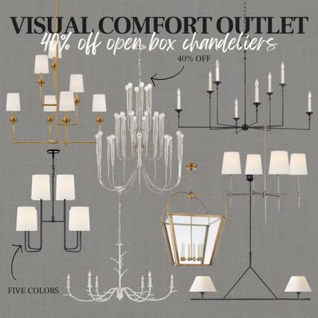 CLICK FIRST PHOTO (RED LAMP) TO VIEW THE FULL ONLINE OUTLET! 
Visual comfort open box deals as high as 60% off! 

#LTKsalealert #LTKstyletip #LTKhome