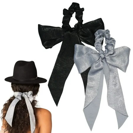 Kitsch Satin Hair Scrunchie, Black, 1 (1 Pack) | Walmart (US)