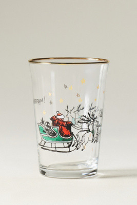 Molly Hatch Holiday Juice Glass | Anthropologie (US)