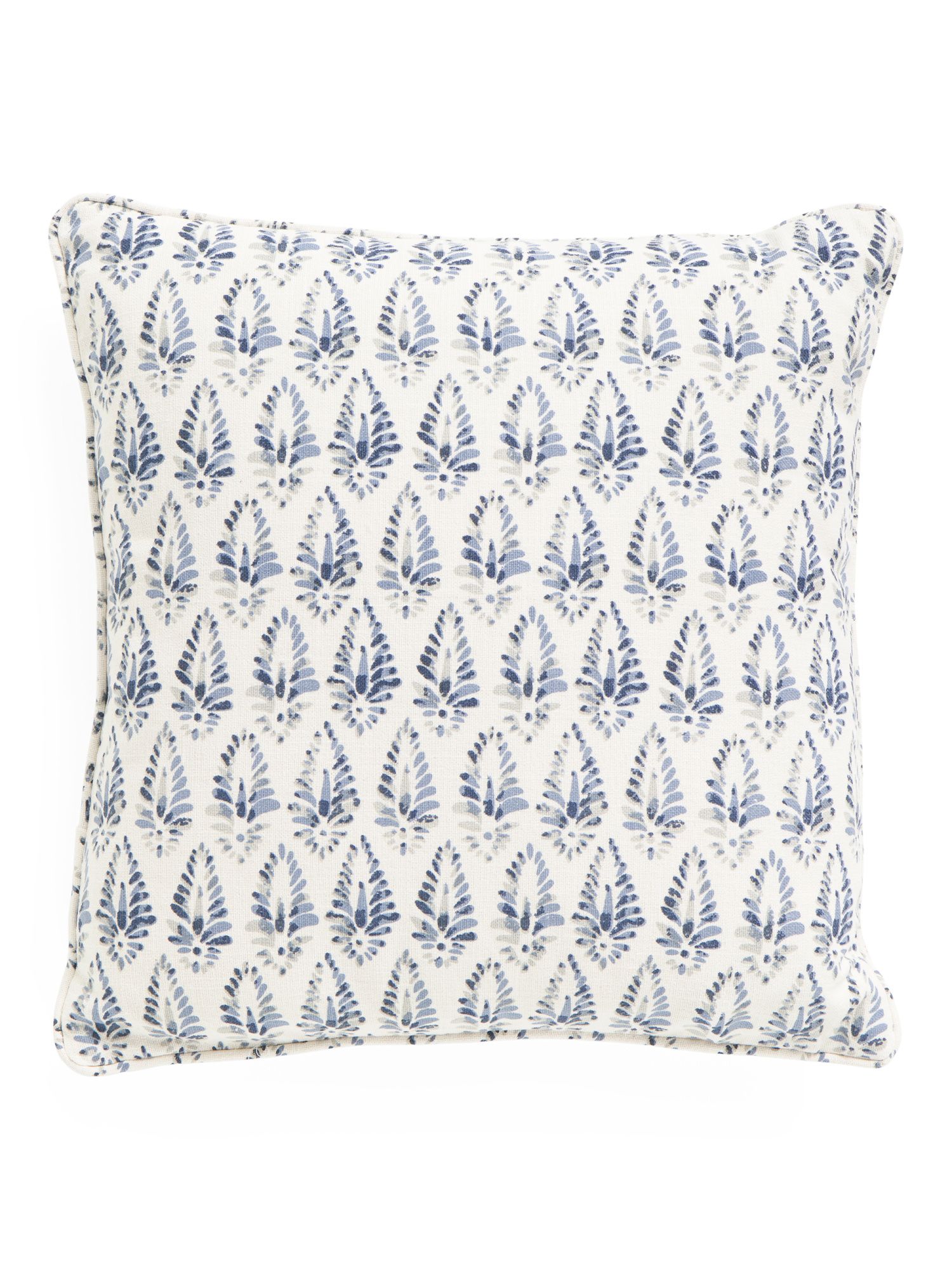 20x20 Reversible Block Printed Pillow | TJ Maxx