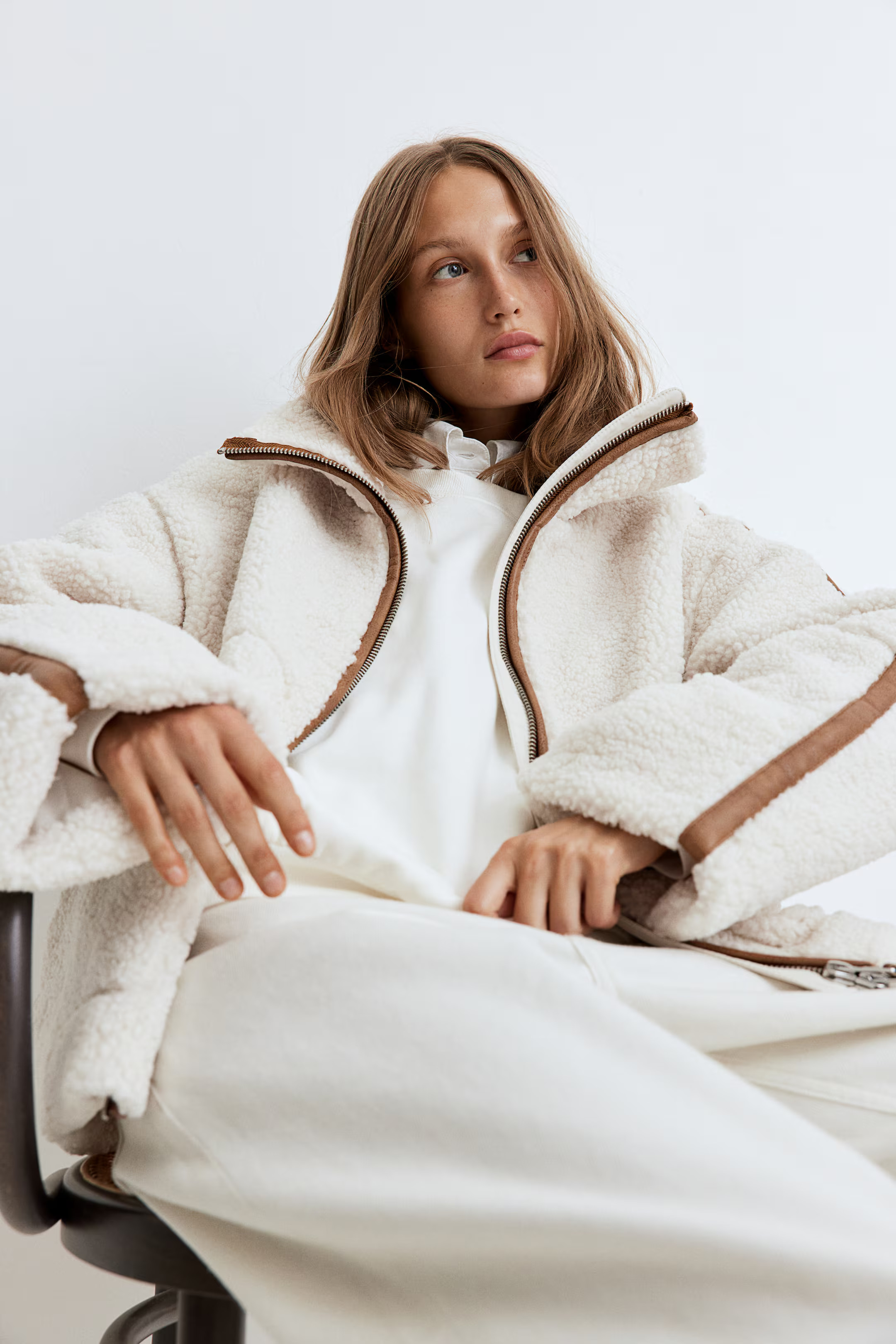 Teddy jacket | H&M (UK, MY, IN, SG, PH, TW, HK)