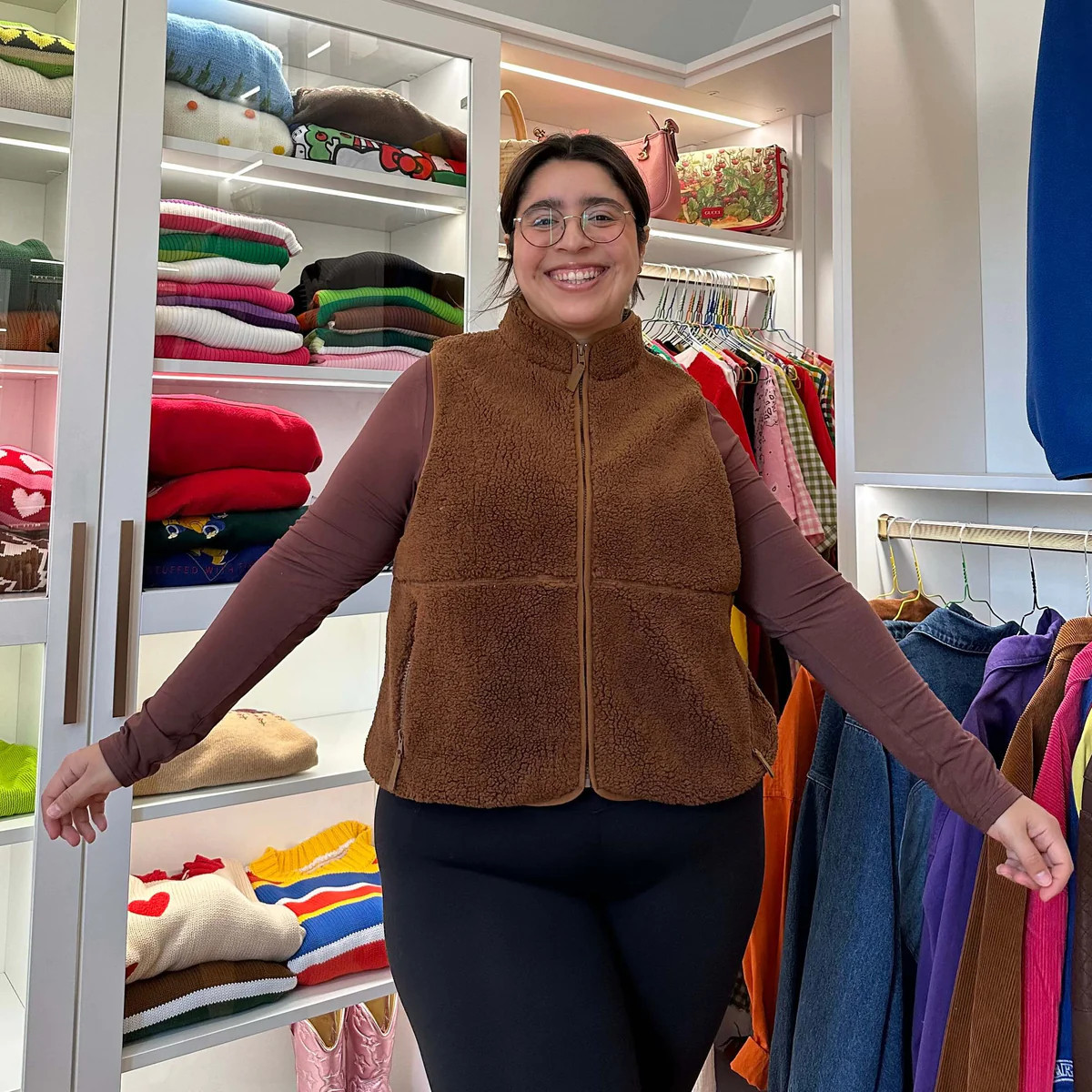 Sherpa Vest - Acorn *PREORDER* | Shiny by Nature