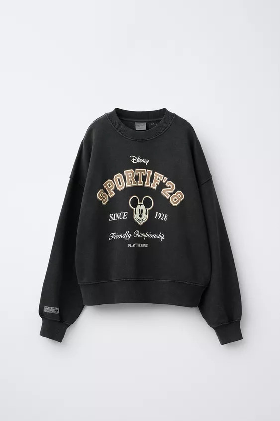 FADED MICKEY MOUSE © DISNEY SWEATSHIRT | Zara UK