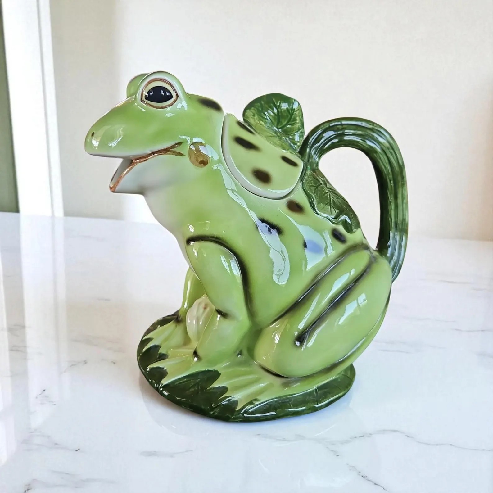 Takahash San Francisco Handpainted Frog Teapot | Etsy (US)