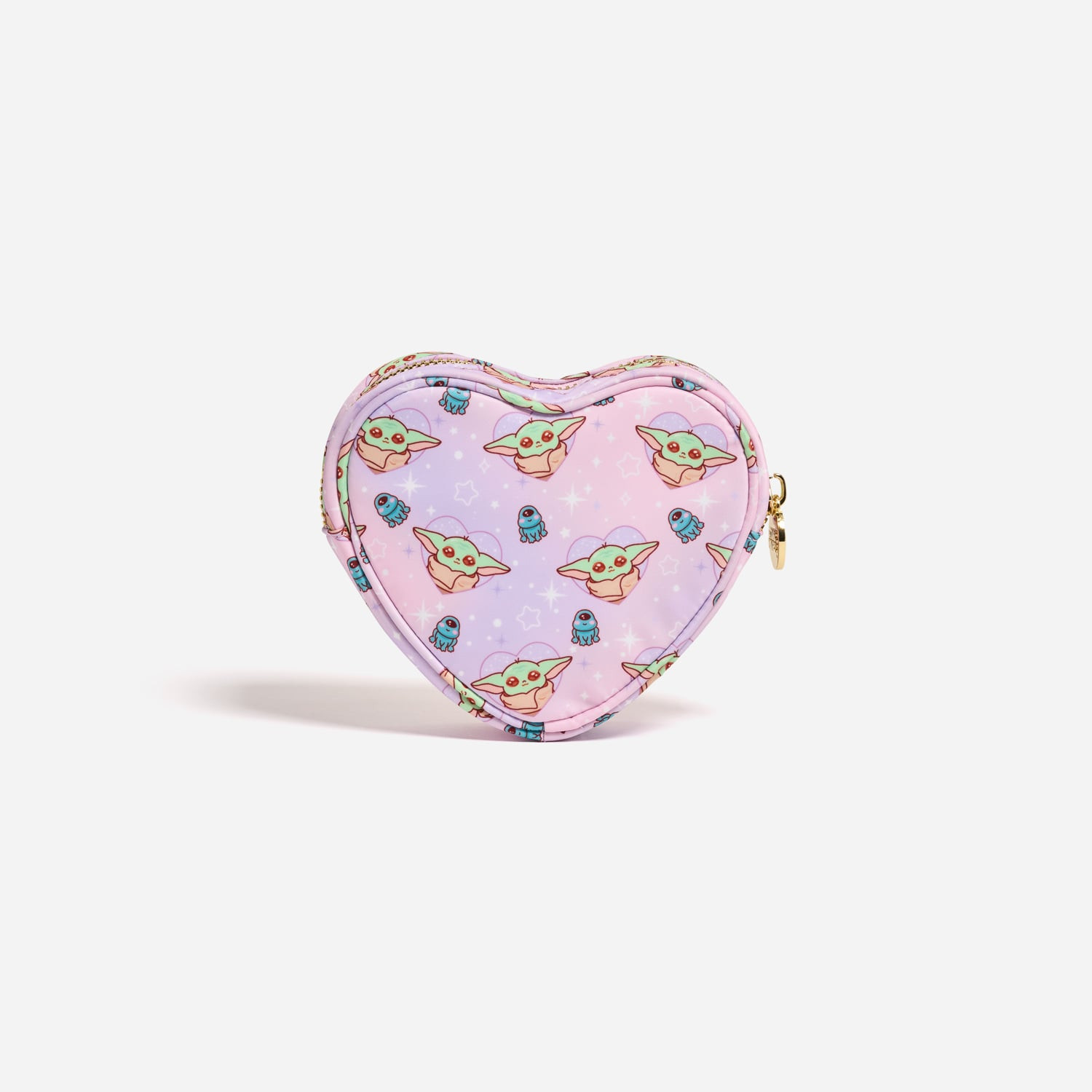 Grogu™ Clear Front Heart Pouch | Stoney Clover Lane | Stoney Clover Lane
