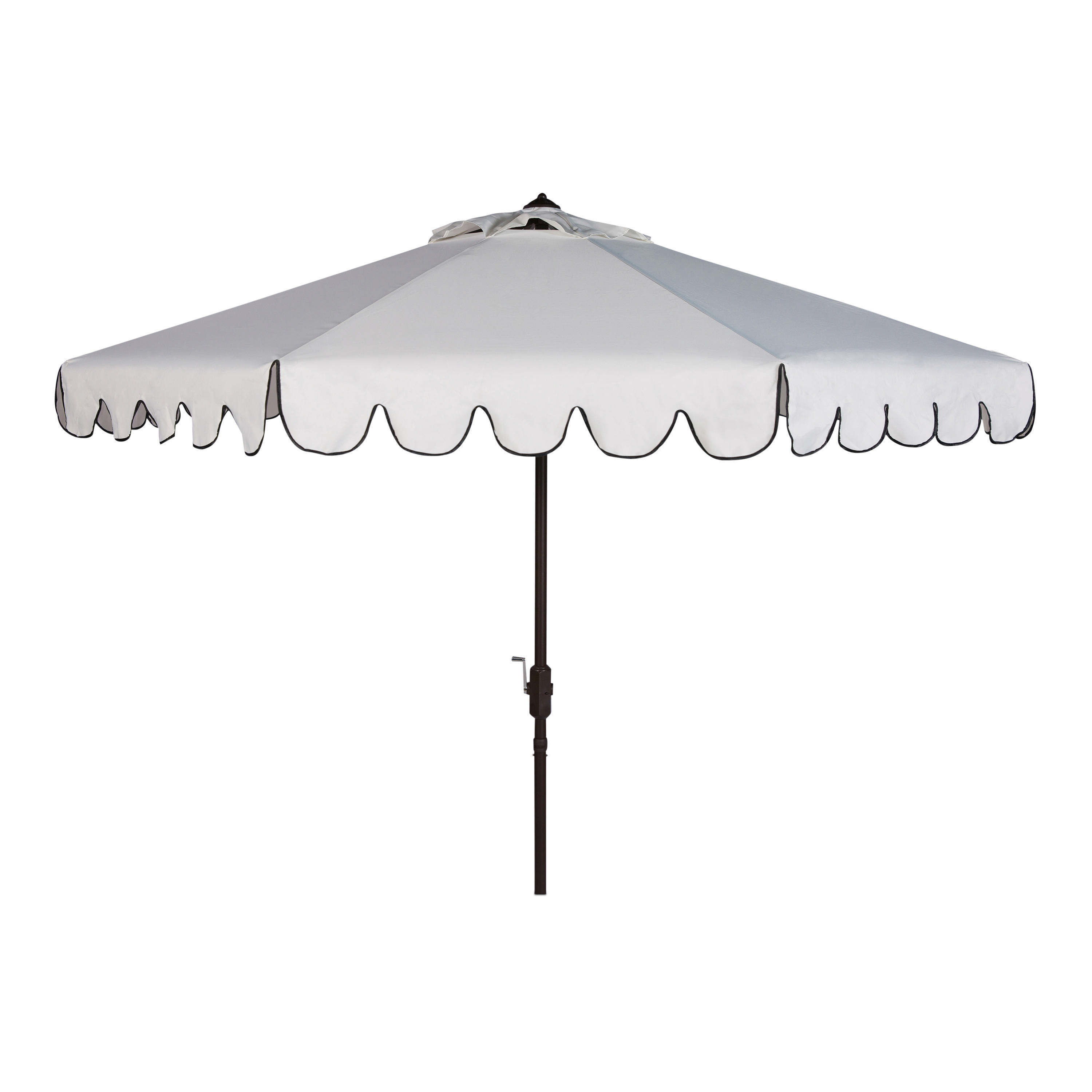 Scalloped 9 Foot Tilting Patio Umbrella | World Market