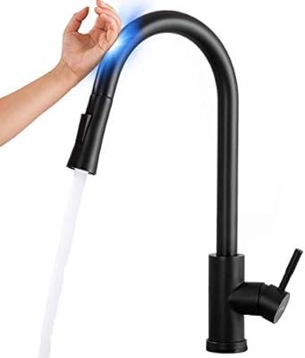 GAPPO Touch Kitchen Faucet with Pull Down Sprayer, Single Handle Smart Kitchen Sink Faucets with ... | Amazon (US)