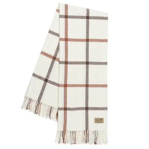 Cocoa and Copper Tattersall Plaid Throw | Waiting On Martha