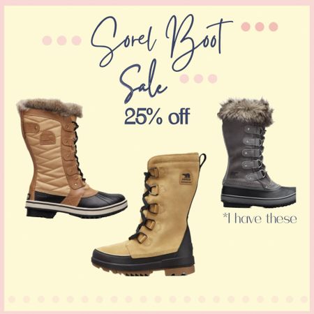 I love Sorel Boots! I have the Joan Of Arctic in Gray and 2 shades of Brown and they are so incredibly warm. I wear a size 9.5 and I got a size 10 so I can wear boot socks 🧦 

#LTKsalealert #LTKstyletip #LTKCyberweek