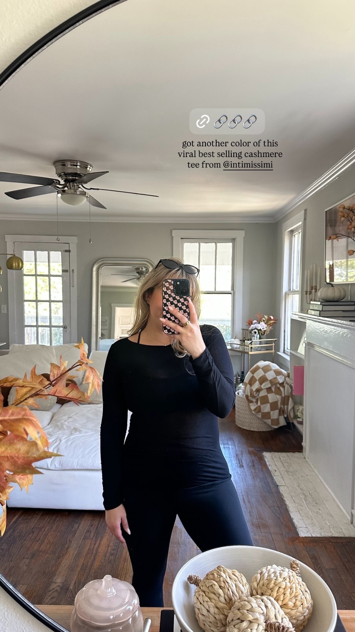 got another color of this viral best selling cashmere tee from @intimissimi