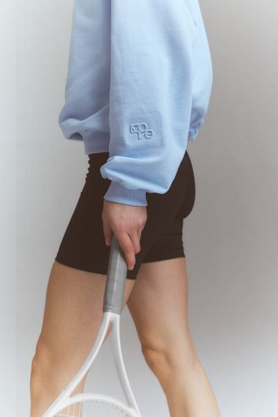 Oversized Sports Sweatshirt - Light blue - Ladies | H&M US | H&M (US + CA)