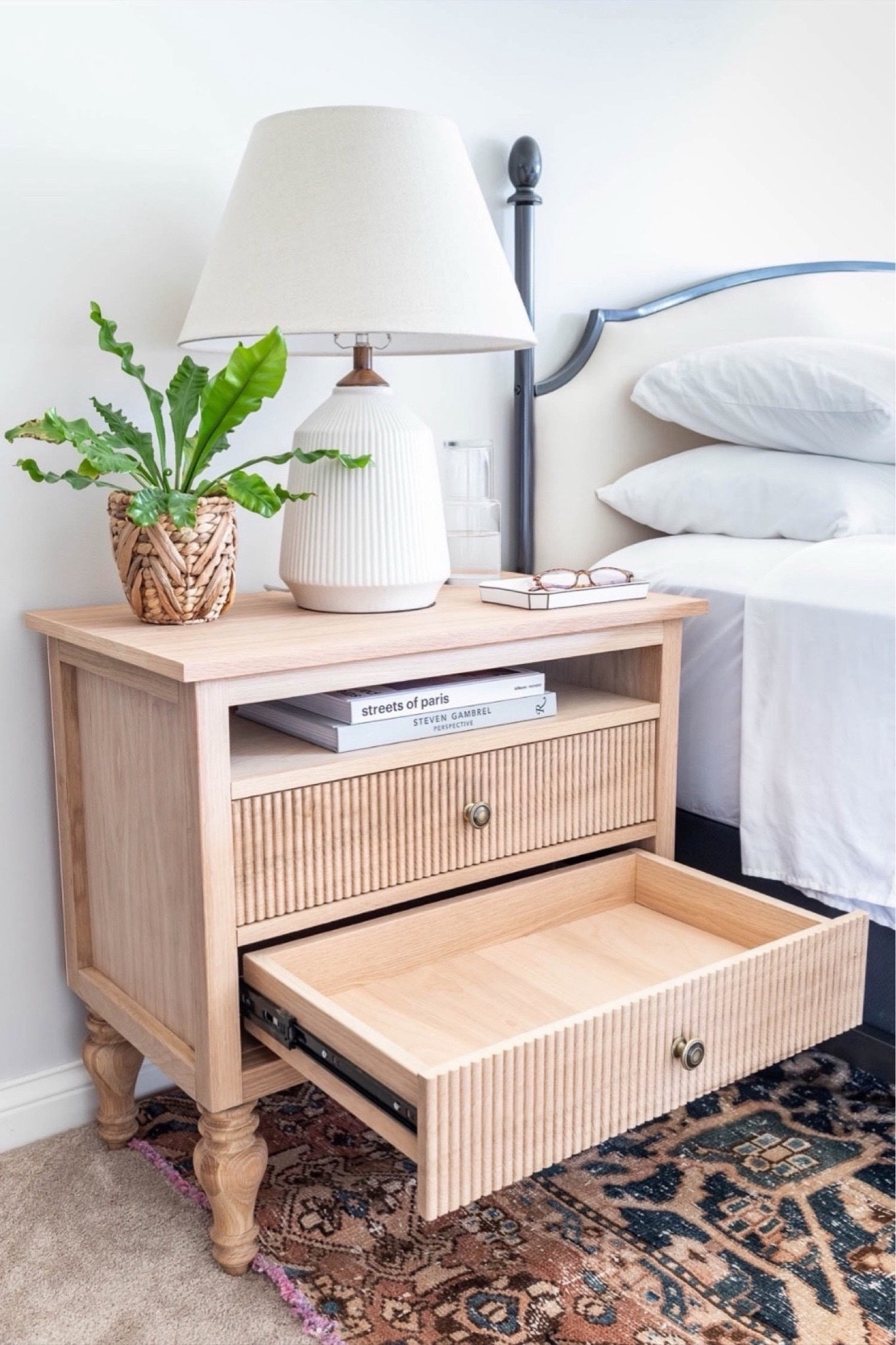 There’s something about a neutral nightstand that just helps make the room! Found out how to DIY this nightstand on my website at www.jenwoodhouse.com! I’ve linked a similar neutral nightstand and other accessories below. 

Nightstand, bedside table, guest bedroom decor, guest room decor, guest bedroom ideas, bedroom inspo, nightstand decor, side table decor 

#LTKstyletip #LTKhome