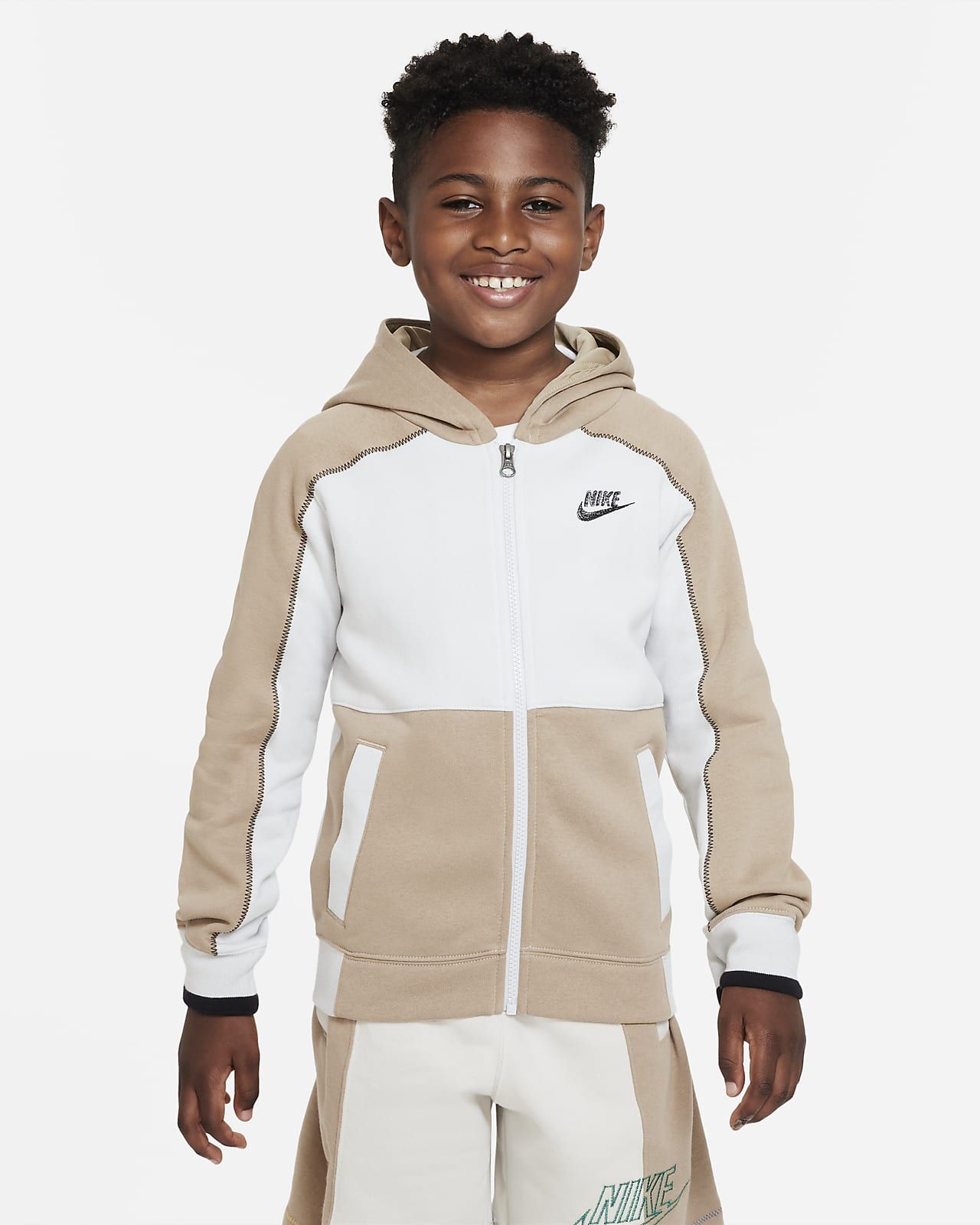 Big Kids' (Boys') Full-Zip Hoodie | Nike (US)