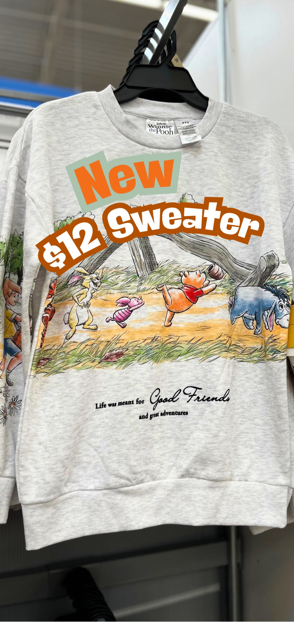 $12.98 women’s sweater in sizes XXS-XXL 

#LTKFindsUnder50 #LTKFallSale #LTKSeasonal