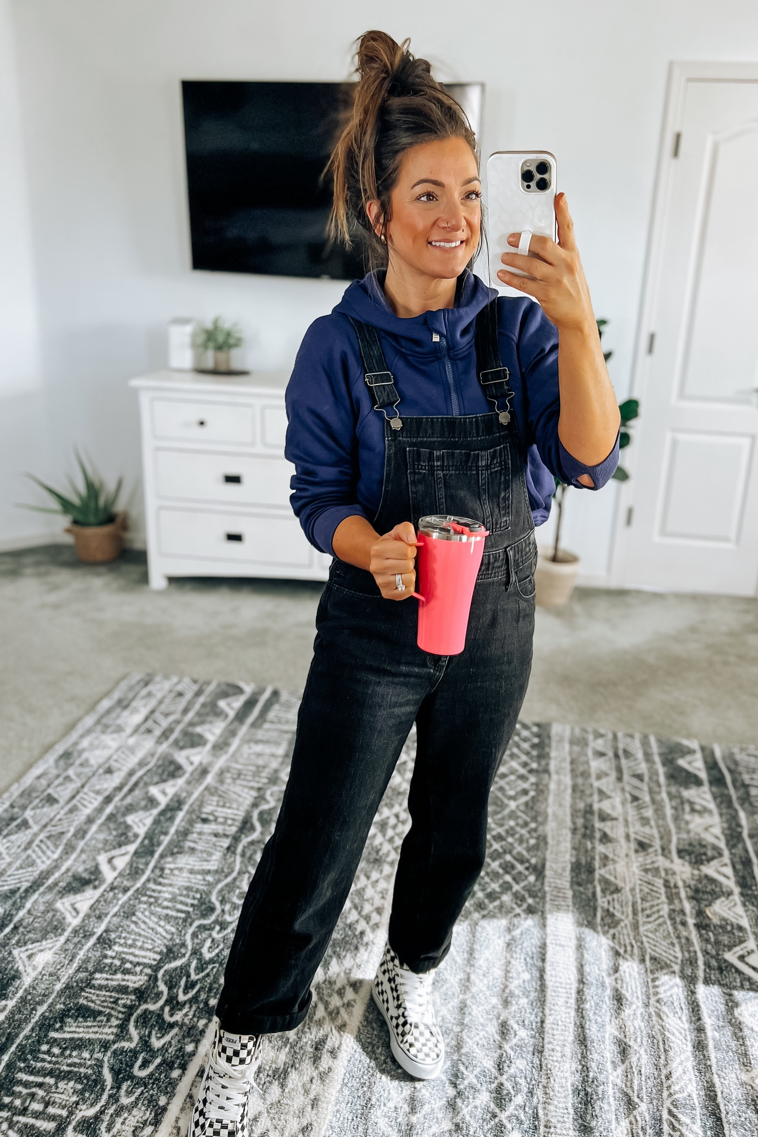 Ootd 👌 in my true size in all! The hoodie is no longer available in navy, but they have a new sea blue that’s really pretty so I linked that one, and it’s on sale!

#LTKsalealert #LTKstyletip #LTKfindsunder50