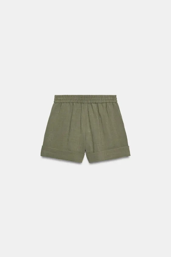 BERMUDA CON RISVOLTO | Zara IT