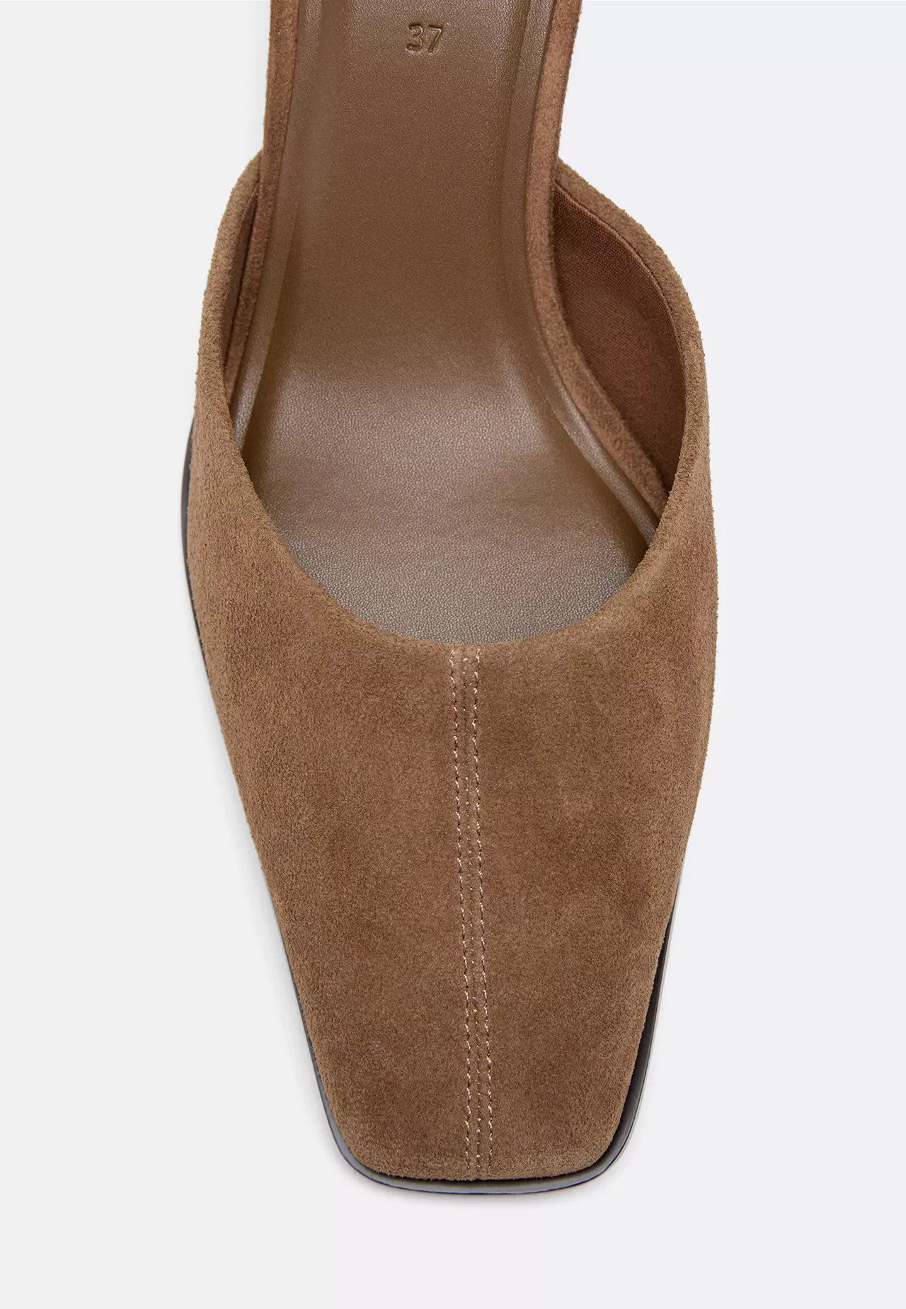 Leather kitten heel mules - Women's Faux leather | Stradivarius United Kingdom | Stradivarius (UK)