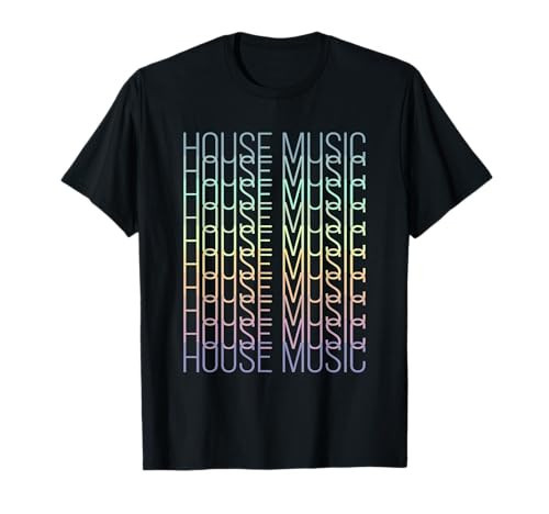 House Music - Techno EDM Music DJ Rave Party Festival T-Shirt | Amazon (US)