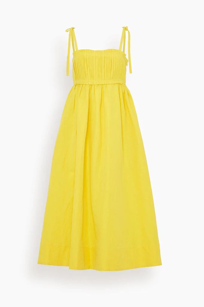 Laetitia Dress in Sunsprite | Hampden Clothing