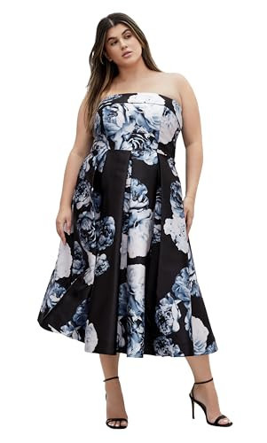 City Chic Women's Plus Size Dress - Tiffany Bloom, 22 | Amazon (US)