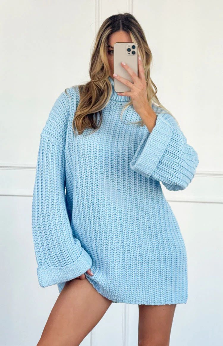 Bonnie Blue Sweater Dress | Beginning Boutique (US)