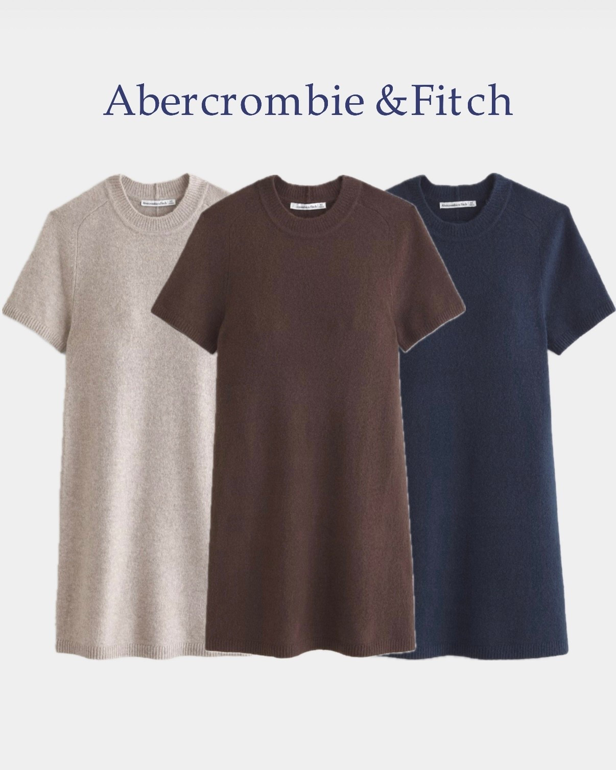 Abercrombie sweater dresses 🖤

#LTKStyleTip #LTKSeasonal #LTKFallSale