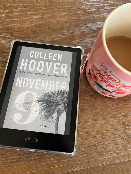 What I’m currently readying 
November 9
Colleen Hoover
Romance
Novel
Paperwhite 16 G
Book Club
Kindle
E book
Amazon

#LTKtravel #LTKfindsunder50 #LTKhome