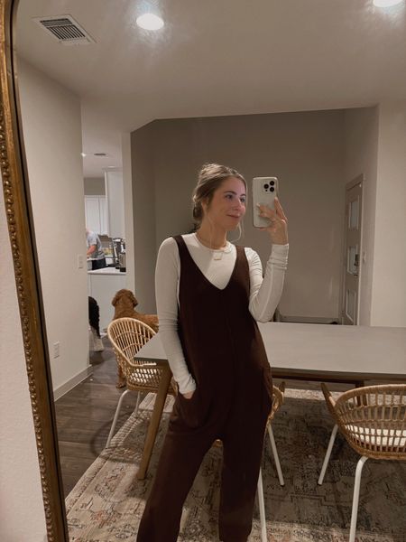 Free People Dupe! Would suggest sizing down and never putting it in the dryer. Overall love it, just shrunk it a bit too much. 

#LTKbump #LTKfindsunder50 #LTKstyletip