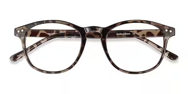 Instant Crush Round Leopard Glasses for Women | Eyebuydirect | EyeBuyDirect.com