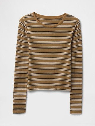 Modern Rib Cropped T-Shirt | Gap (US)