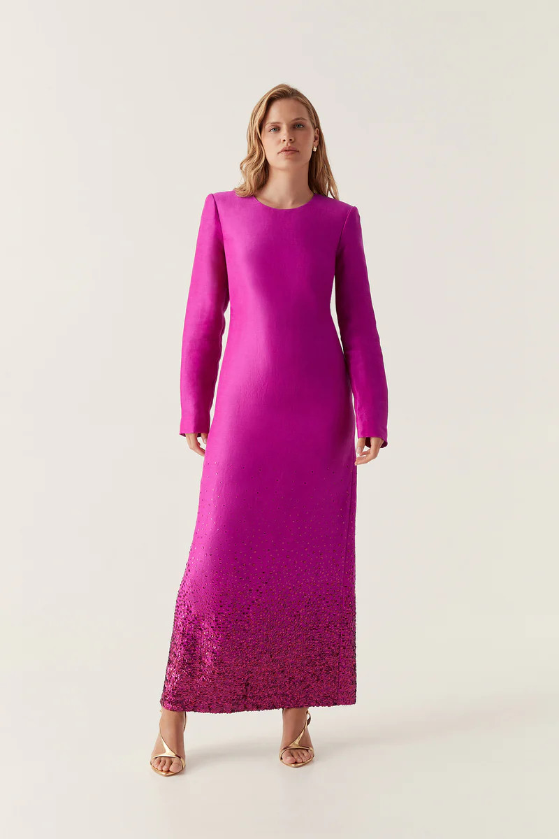 Reflection Sequin Maxi Dress | aje. (US, UK, Europe, ROW)