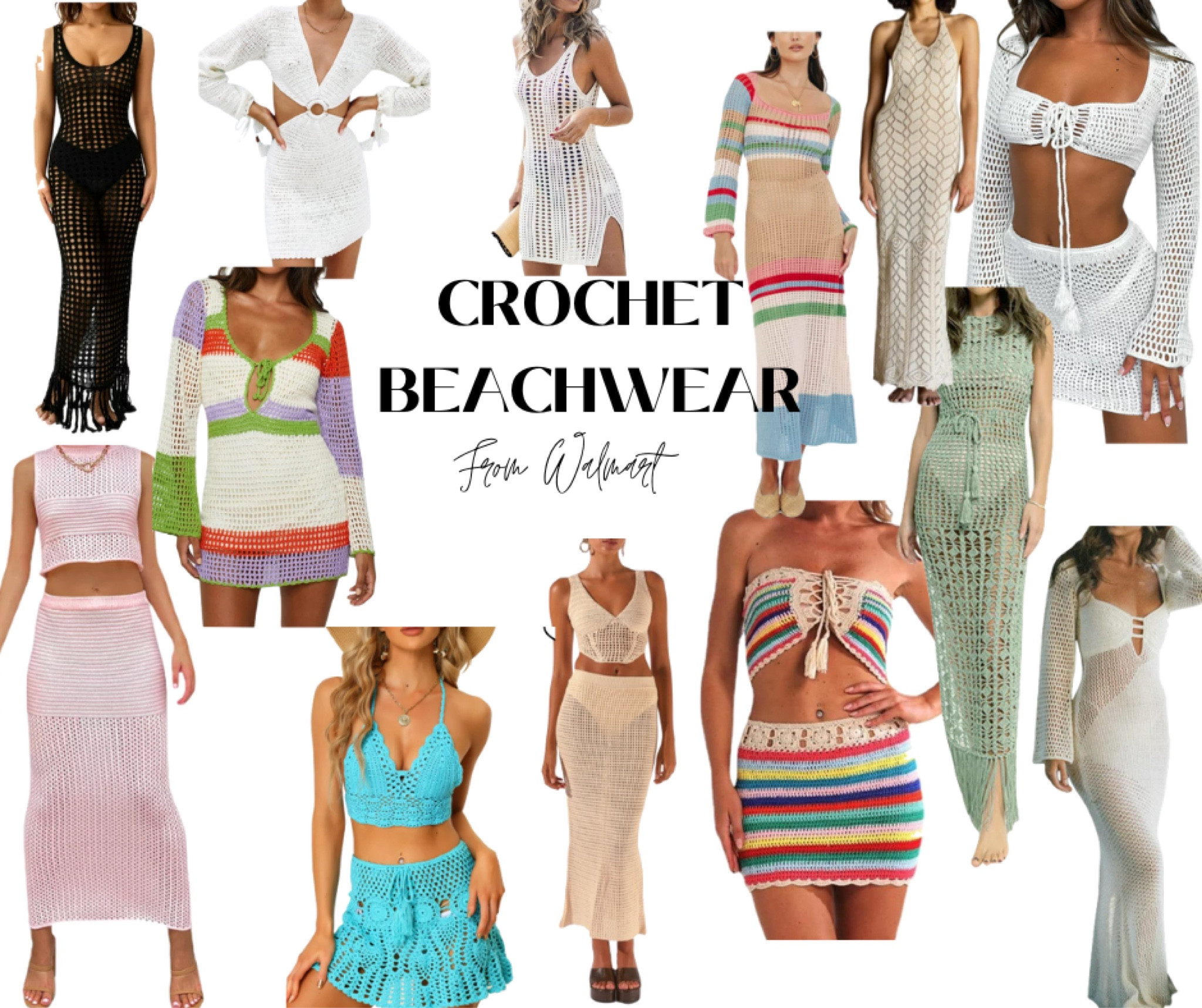 Crochet beachwear from Walmart. 
Some of my fave inexpensive pieces for vacation this summer!
•
•
•
•
#vacation #walmart #sale #travel #ltk #musthave #crochet #beachwear

#LTKstyletip #LTKtravel #LTKunder50