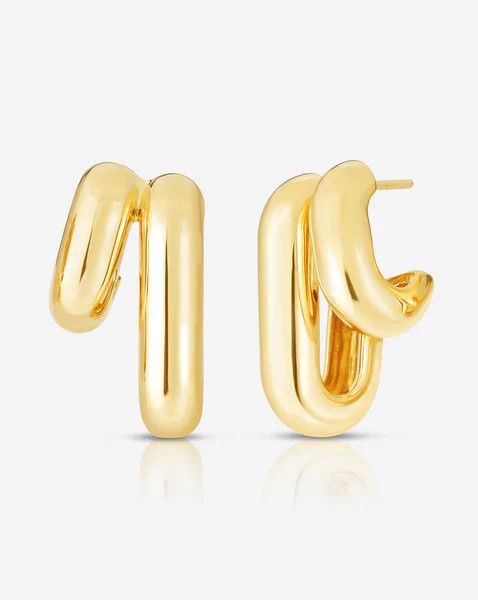 Bold Gold Cloud Multi Hoops | Ring Concierge